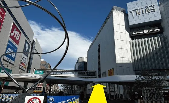 TWINSからremy（元109）方面に進みます。